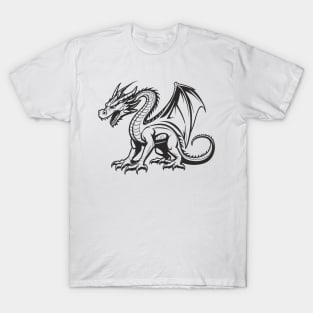 Dragon Expressionism T-Shirt